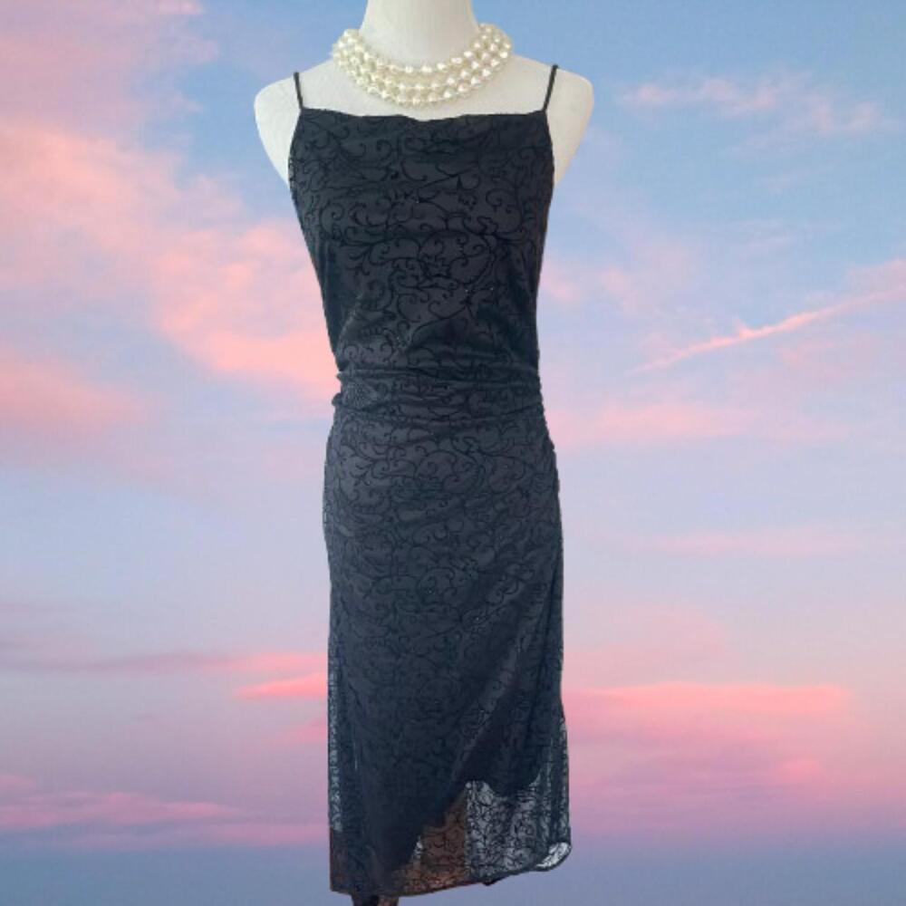 Vintage 90s Y2K Next Up Midi Dress
